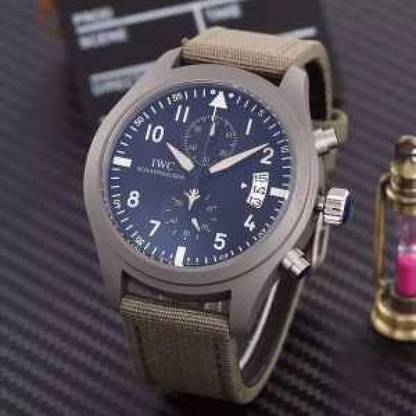 2026高級感を引き立てる  インターナショナルウォッチ カン IWC 5針クロノグラフ 男性用腕時計.209.