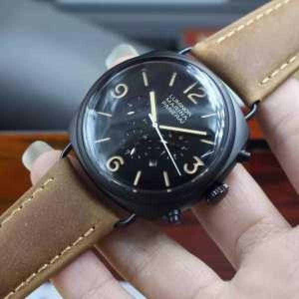 人気が爆発 2026  パネライ PANERAI 6針クロノグラフ 日付表示 腕時計.211.