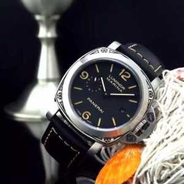 コスパ最高のプライス2025 PANERAI パネライ 3針クロノグラフ 日付表示腕時計.211.