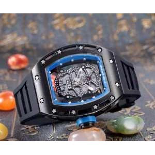人気商品 2026 RICHARD MILLE リシャールミル 透かし彫りムーブメント 男性用腕時計.180.