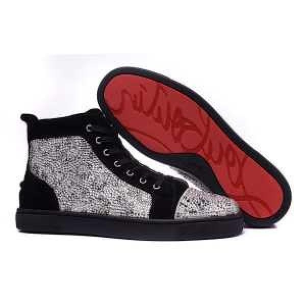 大人気☆NEW!!  クリスチャンルブタン Christian Louboutin 軽量で疲れにくい ハイトップシューズ