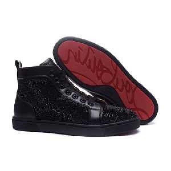 ～希少  2026クリスチャンルブタン Christian Louboutin ハイトップシューズ