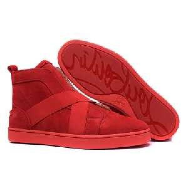 高級感溢れるデザイン 2026 Christian Louboutinクリスチャンルブタン ハイトップシューズ