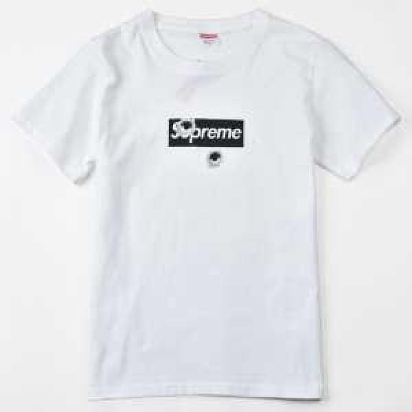 スタイリッシュな印象 2026 シュプリームSUPREME  ファション 男女兼用 半袖Tシャツ 2色可選