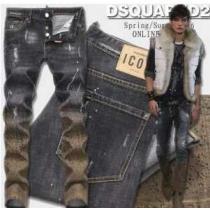 魅せるアイテム 2026春夏 dsquared2 ディースクエアード 風合いの良いダメージデニム.
