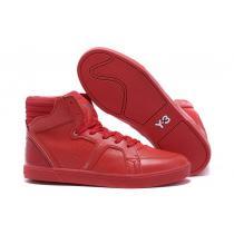 雑誌掲載アイテム Y-3 Rydge YOHJI YAMAMOTO レザーハイカットスニーカー