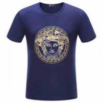 人気が爆発 ヴェルサーチ VERSACE 万能の半袖Tシャツ 3色可選