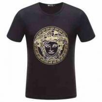 人気が爆発 ヴェルサーチ VERSACE 万能の半袖Tシャツ 3色可選