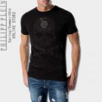 個性派 フィリッププレイン PHILIPP PLEIN 2026春夏 半袖Tシャツ 2色可選