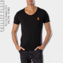 大人気☆NEW!! フィリッププレイン PHILIPP PLEIN 半袖Tシャツ 3色可選
