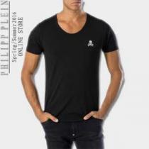 大人気☆NEW!! フィリッププレイン PHILIPP PLEIN 半袖Tシャツ 3色可選