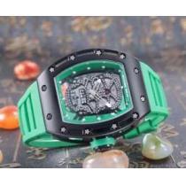 ファッション 人気 2026リシャールミル  RICHARD MILLE 透かし彫りムーブメント 男性用腕時計.180.