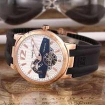 2026人気商品登場 ULYSSE NARDIN ユリスナルダン 3針クロノグラフ 透かし彫りムーブメント 男性用腕時計.183.