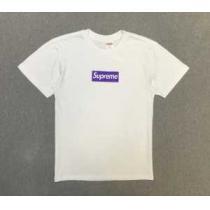 2026 首胸ロゴ  シュプリームSUPREME 半袖Tシャツ 3色可選 男女兼用