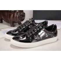 存在感のある 2026 フィリッププレイン PHILIPP PLEIN フラットシューズ