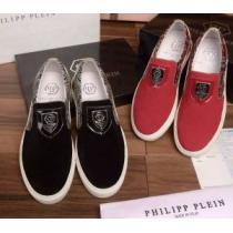 2026春夏 SALE!今季 PHILIPP PLEIN フィリッププレイン フラットシューズ 2色可選