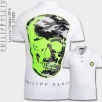 ◆モデル愛用◆ 2026春夏 フィリッププレイン PHILIPP PLEIN 半袖Tシャツ 2色可選