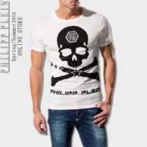 個性派 フィリッププレイン PHILIPP PLEIN 2026春夏 半袖Tシャツ 2色可選