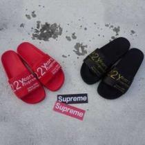 ～希少 2026 SUPREME シュプリーム スリッパ 男女兼用 2色可選
