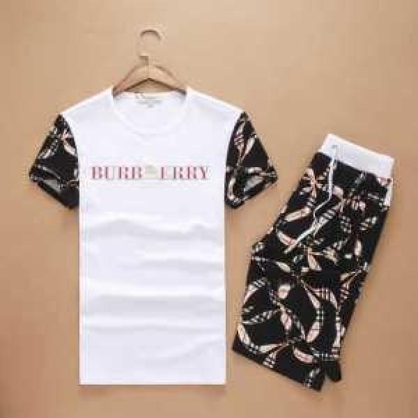 売れ筋のいい 2026春夏 バーバリー BURBERRY 半袖セットアップ 2色可選