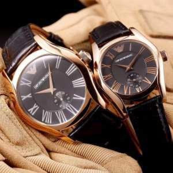首胸ロゴ 2026 ARMANI アルマーニ 輸入 クオーツ ムーブメント ミネラルガラス 恋人腕時計 多色選択可.198.