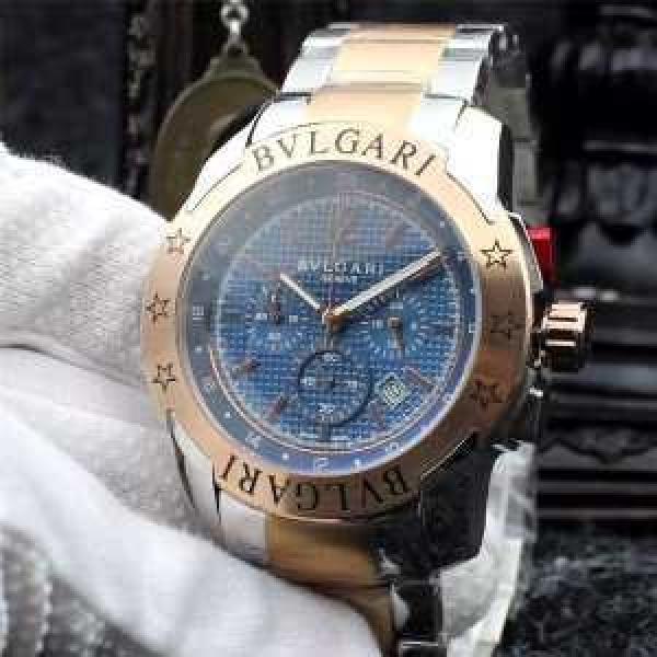 魅力ファッション　2026 BVLGARI ブルガリ 男性用腕時計 クオーツ ムーブメント 4色可選.213.