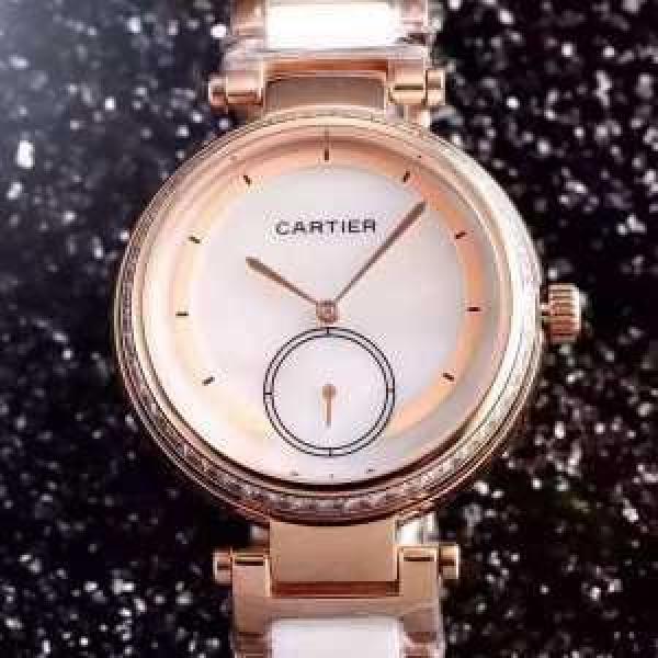 2026 今買い◎得 CARTIER カルティエ 輸入 クオーツ ムーブメント 36mm 女性用腕時計 5色可選.199.