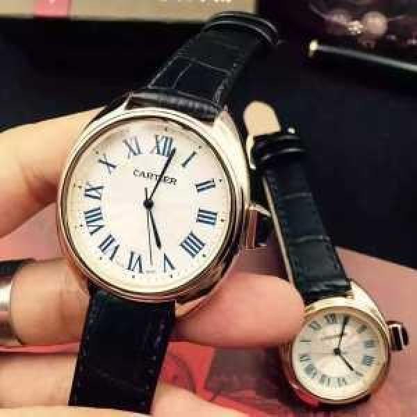 2026 CARTIER カルティエ 人気販売中 ミネラルガラス 日本製クオーツ 恋人腕時計 4色可選.199.