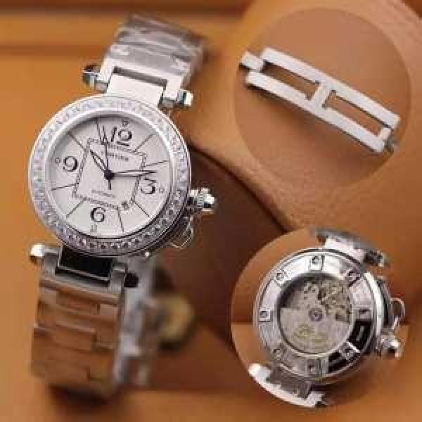 2025 CARTIER カルティエ綺麗に決まるフォルム！ 女性用腕時計 自動巻き 6t51ムーブメント 2色可選.199.
