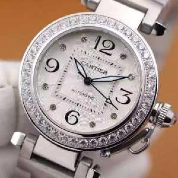 ファション性の高い 2026 CARTIER カルティエ 6t51ムーブメント 32.5mm 女性用腕時計 2色可選.199.