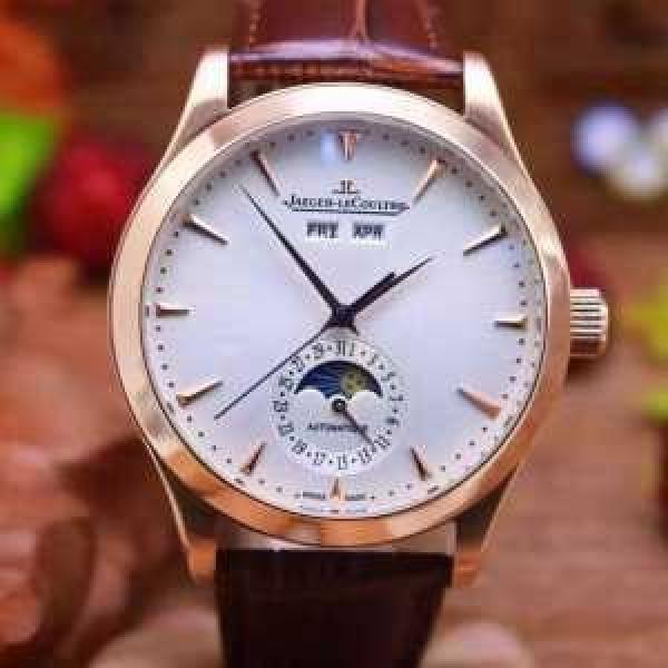 ポップ2026 JAEGER-LECOULTRE ジャガールクルト 機械式（自動巻き）ムーブメント 男性用腕時計 6色可選.193.