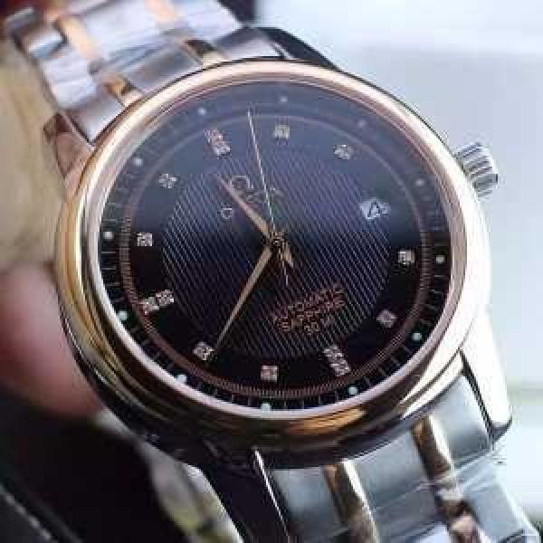 2026 上品な輝きを放つ形OMEGA オメガ サファイヤクリスタル風防 男性用腕時計 6色可選.194.