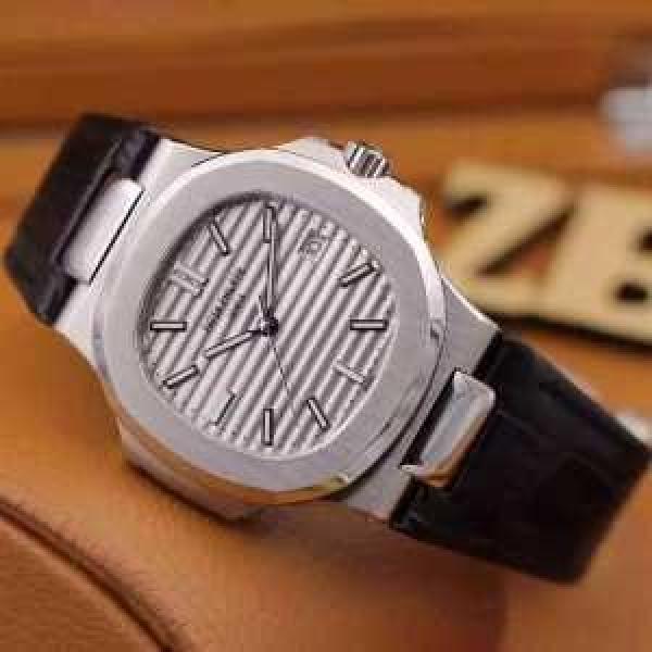 お買得 2026 Patek Philippe パテックフィリップ サファイヤクリスタル風防 男性用腕時計 6色可選.206.