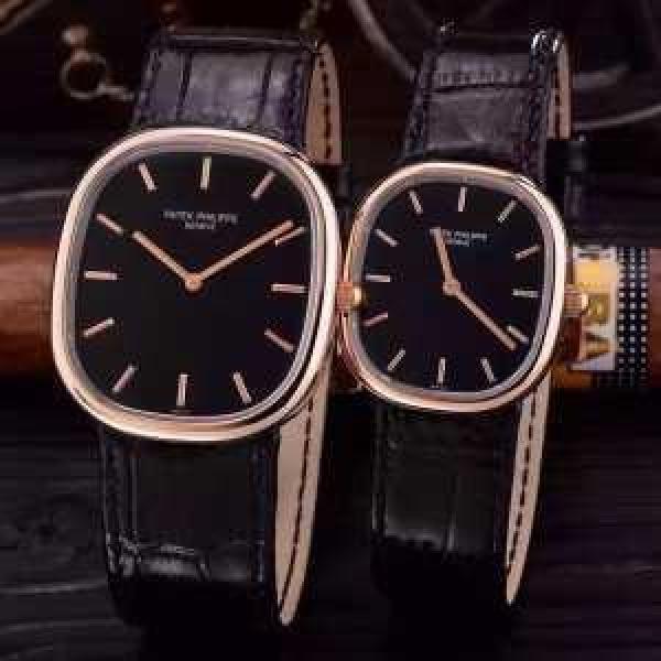 首胸ロゴ  2026 Patek Philippe パテックフィリップ 恋人腕時計 5色可選.206.