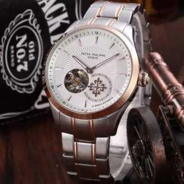 大人気☆NEW!!2026 Patek Philippe パテックフィリップ 上級全自動フライホイール機械 男性用腕時計 5色可選.206.