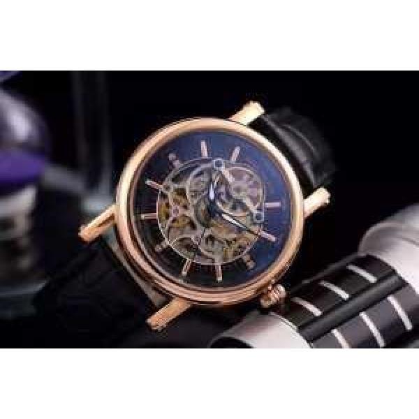 個性的なデザイン  2026 Patek Philippe パテックフィリップ 透かし彫りムーブメント 男性用腕時計 5色可選.206.