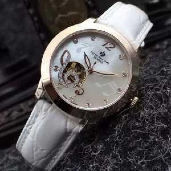 大注目！2026 Patek Philippe パテックフィリップ サファイヤクリスタル風防 女性用腕時計 8色可選.206.