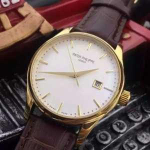 2026 追跡付/関税無 Patek Philippe パテックフィリップ 男性用腕時計 2色可選.206.