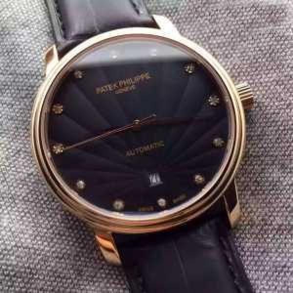 2026 お洒落に魅せる Patek Philippe パテックフィリップ 透明でムーブメントを見られる 男女兼用腕時計 6色可選.206.