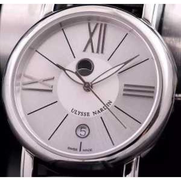 今買い◎得2026 ULYSSE NARDIN ユリスナルダン 男性用腕時計 2色可選.183.