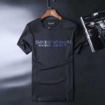 海外セレブ愛用 2026春夏 アルマーニ ARMANI 半袖Tシャツ 3色可選