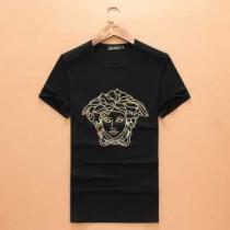 セレブ風  2026春夏 ヴェルサーチ VERSACE 半袖Tシャツ 2色可選