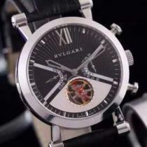 最安値に挑戦 BVLGARI ブルガリ 機械式（自動巻き）ムーブメント ミネラルガラス 実用性ある男性用腕時計 4色可選.213.