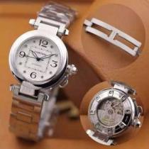 2026高級感ある CARTIER カルティエ 女性用腕時計 自動巻き 6t51ムーブメント 2色可選.199.