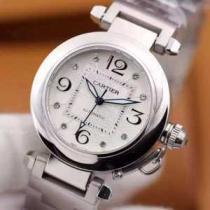 人気 ランキング 2026 CARTIER カルティエ 6t51ムーブメント 32.5mm 女性用腕時計 2色可選.199.