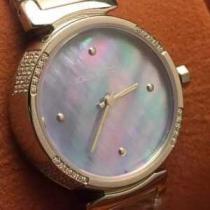 agvol2026 LOUIS VUITTON ルイ ヴィトン サファイヤクリスタル風防 36mm 女性用腕時計 2色可選.195.
