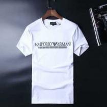 海外セレブ愛用 2026春夏 アルマーニ ARMANI 半袖Tシャツ 3色可選