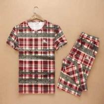 スタイルアップ効果 2026春夏 バーバリー BURBERRY 半袖セットアップ 2色可選