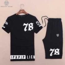 極上の着心地 2026春夏 フィリッププレイン PHILIPP PLEIN 半袖セットアップ
