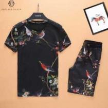 素敵 2026春夏 フィリッププレイン PHILIPP PLEIN 半袖セットアップ